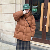 Women Winter Coats Puffer Jacket Down Coat Short Down Jacket Female Thickened Puffer Jacket Coat Winter Warm