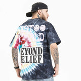 Oversized 90S T Shirt Spring And Summer Loose English Printed Round Neck Short Sleeve Men 'S T-shirt