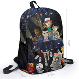 Stranger Things Backpack Canvas Backpack Outdoor Backpack Student Schoolbag