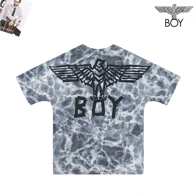 Boylondon T Shirt Plus Size Sports Retro Casual Fashionable