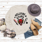 Hellfire Club Shirt Women's Sports Long Sleeve Pullover Hoodie