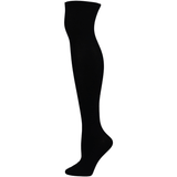 Winter Thick Knit Thigh High Socks Long Stockings Boot Solid Color over the Knee Stockings Sweat-Absorbent Breathable Dance Pantyhose