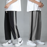 Men Pants Men's Summer Loose Straight Sports and Leisure Pants