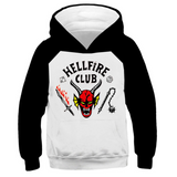 Stranger Things Hellfire Club Coat Stranger Things 4 3d Digital Printing Sweater Cosplay Hooded Sweater Peripheral