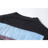 Autumn and Winter Ow Gradient Arrow Wool Men's and Women's Loose Owt sweater