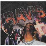 Travis Scott Astroworld Shirt Printed Short-Sleeved T-shirt