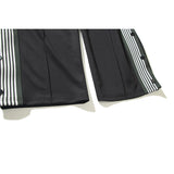 Kanye West Sunday Service Pant Butterfly Embroidered Side Striped Breasted Straight-Leg Trousers
