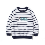 Children Boy Hoodie Spring Boys' Long-Sleeved Sweater Cartoon Terry