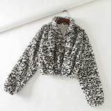 Women Winter Coats Coat Sweatshirt Autumn Plush Temperament No Belt Long Sleeve Solid Color Loose