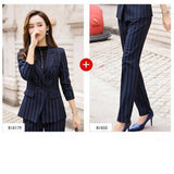Women Autumn Uniform Designs Formal Style Office Lady Bussiness Attire Work Suit Business Suit Formal Suit
