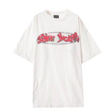 Saint Michael T Shirt Distressed Casual Loose Couple T-shirt