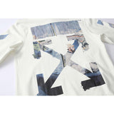 Sweater Couple Autumn and Winter Arrow Hooded Pullover s Plus Size Casual and Comfortable Owt hoodie