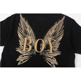 Boylondon T Shirt Plus Size Sports Retro Fashion Slim Casual Fashionable