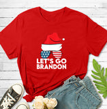 Let'S Go Brandon T Shirt Printed Casual Short-Sleeved T-Shirt Men'S Top Half Sleeve