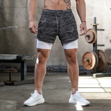 Men Sports Flex Shorts Men's Solid Color Shorts