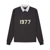 Fear of God Essentials 1977 Rugby Wheat Sweater Men's Loose Fog