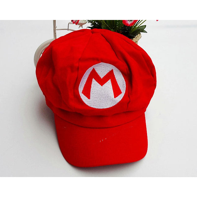Mario Hat Mario Octagonal Cap Anime Sun Hat