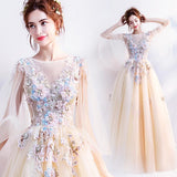 Women'S Evening Dress Ball Gown Princess Quinceanera Wedding Dresses Toast Clothing