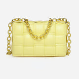 Sling Bags Autumn and Winter Chains Satchel Woven Shoulder Bag