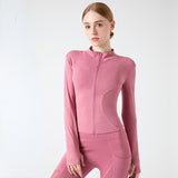 Moisture Wicking Hoodie Sports Jacket Running Suit