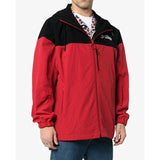 OW Red and Black Stitching Loose Men's and Girls' Zipper Shell Fashionable Jacket jacket