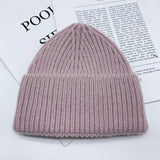 Toboggan Hat Female Autumn and Winter Warm Pullover Cap