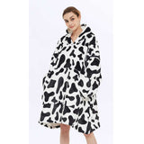 Hoodies Blankets Large Size Thickened Hooded Lazy Plush Home