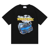 Rhude T Shirt F1 Formula Racing Commemorative Printing