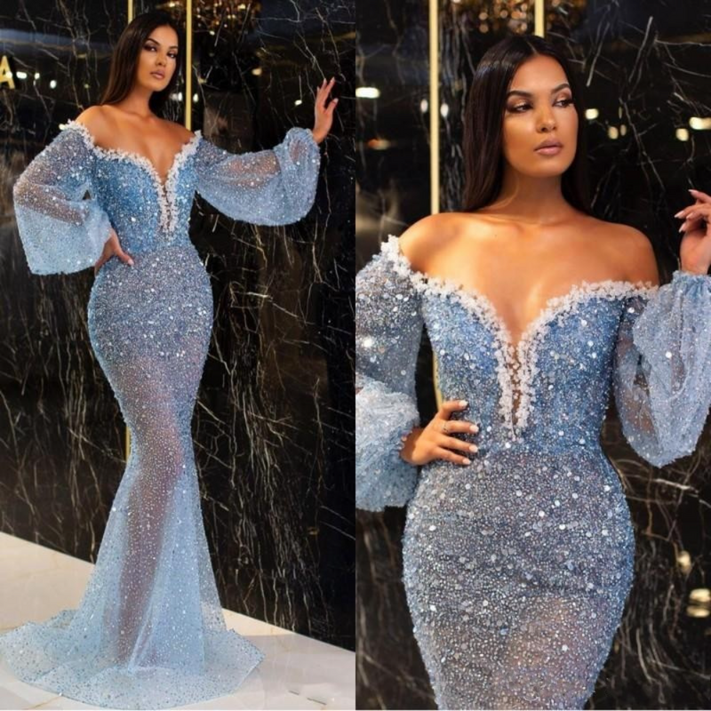 Lady Gaga Dress Elegant Golden Fishtail Evening Dress