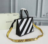 Off White Bag Casual Outdoor Convenient Tote Bag