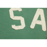 Saint Michael Hoodie Color Block Flocking Distressed Heavy Hoodie