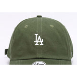 Dodgers and Yankees Baseball Cap 47brand Baseball Cap Female Summer Soft Cotton Casual Matcha Green