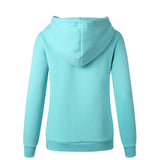 Women Fall Outfits Autumn and Winter Stitching Contrast Color Fashion Top Hooded Pullover Women's Sweater