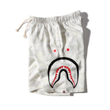 Shark Print Bape Shorts Shark Casual Shorts Summer Sports Shorts