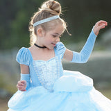 Halloween Frozen Dress Toddler Princess Dress Girl's Formal Dress Halloween Performance Cosplay