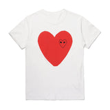 CDG Be Kind T Shirt Short-Sleeved T-shirt Cotton round Neck Men and Women