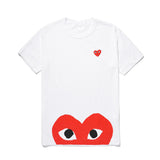 CDG Be Kind T Shirt Unisex Wear Cotton round Neck Short Sleeve