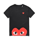 CDG Be Kind T Shirt Unisex Wear Cotton round Neck Short Sleeve