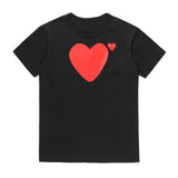 CDG Be Kind T Shirt T-shirt round Neck Short Sleeve Love