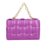 Sling Bags Autumn and Winter Chains Satchel Woven Shoulder Bag