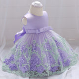 Baby Girl Christening Dress Baptism Dresses Girl Baptism Dress Flower-Year-Old Baby Princess Dress