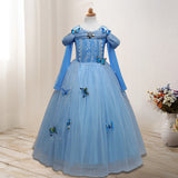 Halloween Frozen Dress Toddler Frozen Princess Dress Cinderella Performance Costume Girls' Dress