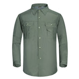 Men Habit Shirts Outdoor Sports Quick-Drying Top Men and Women Fishing Mountaineering Clothing