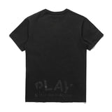 CDG Be Kind T Shirt Cotton round Neck Love Short Sleeve T-shirt