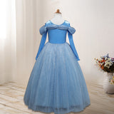 Halloween Frozen Dress Toddler Frozen Princess Dress Cinderella Performance Costume Girls' Dress