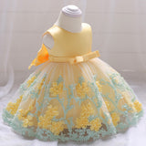 Baby Girl Christening Dress Baptism Dresses Girl Baptism Dress Flower-Year-Old Baby Princess Dress