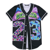 Baggy Baseball Jersey Summer Young Men Short Sleeve Baseball Uniform
