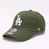 Dodgers and Yankees Baseball Cap 47brand Baseball Cap Female Dark Gray Soft Top Embroidery Hip Hop Male Hat