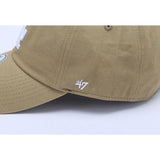 Dodgers and Yankees Baseball Cap 47brand Baseball Cap Women's Embroidered Breathable Outdoor Travel