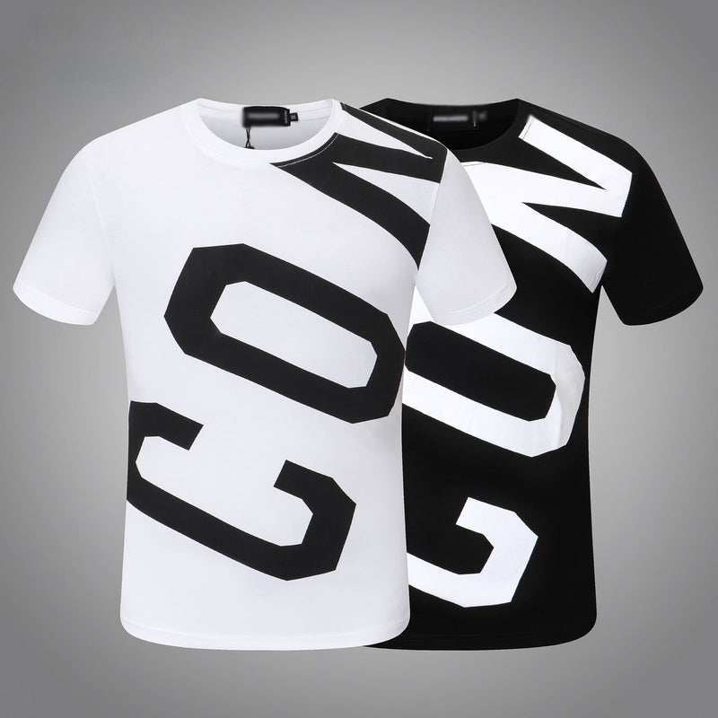 Dsq2 T Shirt DSQ Lian D2 Casual Sports Printed Short Sleeve Summer Men